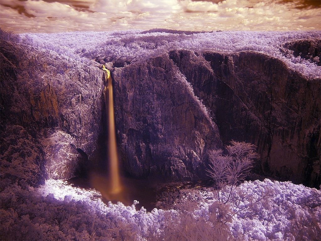 Wallaman falls IR